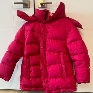 Balenciaga New Swing Puffer Jacket in pink